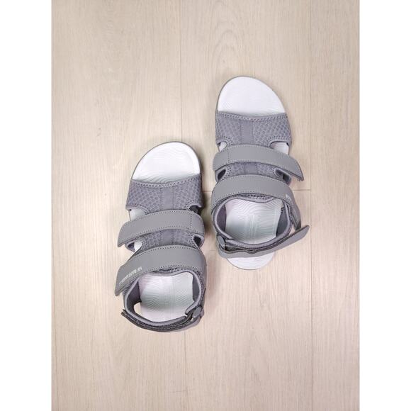 HIKE Footwear HF Bare Sandals – Women’s Size 7 Adjustable Gray Sport Sandals - Picture 1 of 11